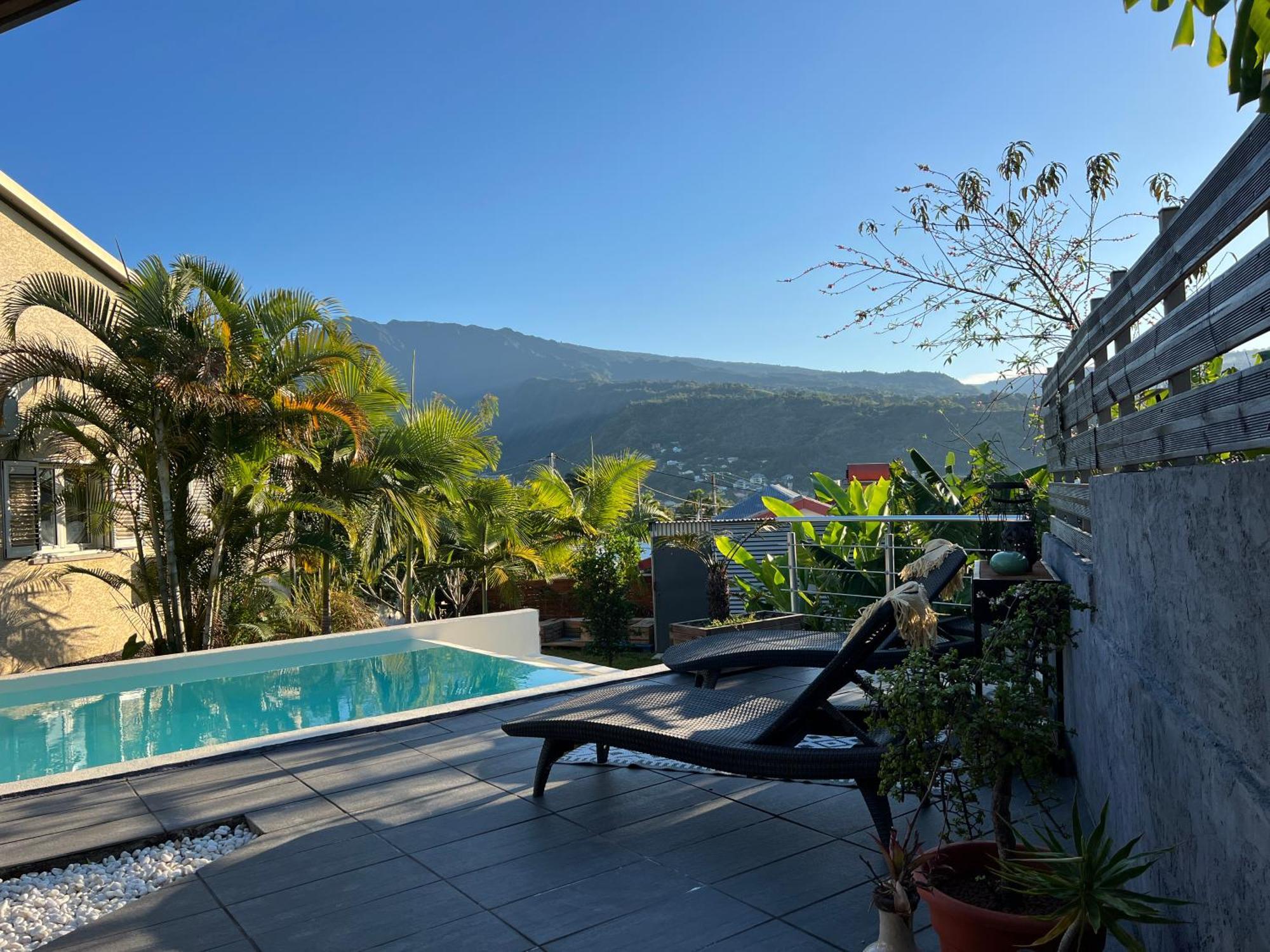 Villa Ti Moon, Entre Deux, Piscine Exterior photo
